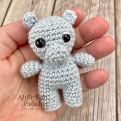 Helga the Hippo amigurumi by Alter Ego Crochet