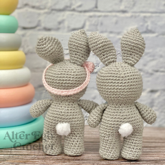 Easter Bunnies amigurumi by Alter Ego Crochet