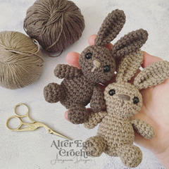 Bob the Bunny amigurumi pattern by Alter Ego Crochet