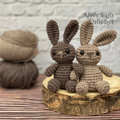 Bob the Bunny amigurumi by Alter Ego Crochet