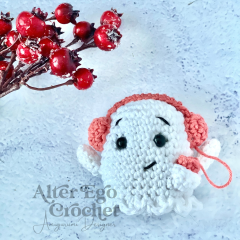 Felix the Fearsome Ghost amigurumi by Alter Ego Crochet