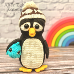 Pedro the Penguin amigurumi by Alter Ego Crochet