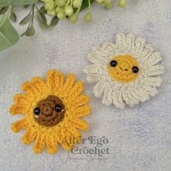 No Sew Flowers Daisy and Sun Flower