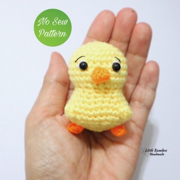 No Sew Duckling Amigurumi amigurumi pattern by Little Bamboo Handmade