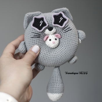 Donut Cat amigurumi pattern by VenelopaTOYS