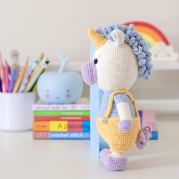 Unicorn Halley amigurumi pattern by GatoFio