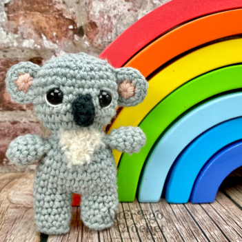 Kody the Koala Pocket Friend amigurumi pattern by Alter Ego Crochet