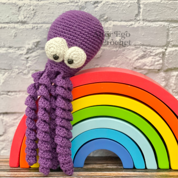Ollie the Octopus amigurumi pattern by Alter Ego Crochet