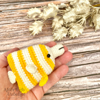 Bonnie the Butterflyfish amigurumi pattern by Alter Ego Crochet