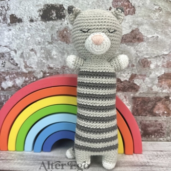 Cathrine the Cat amigurumi pattern by Alter Ego Crochet