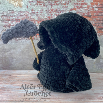 Grim Reaper amigurumi pattern by Alter Ego Crochet