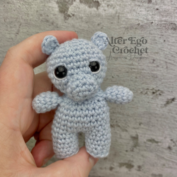 Helga the Hippo amigurumi pattern by Alter Ego Crochet