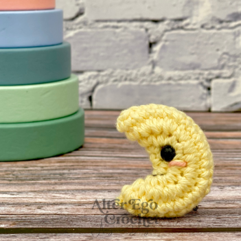 Mini Moon amigurumi pattern by Alter Ego Crochet