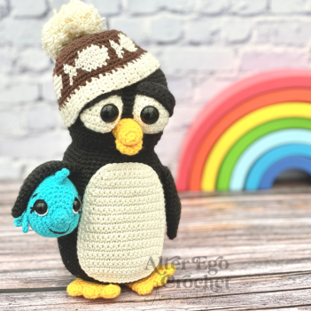 Pedro the Penguin amigurumi pattern by Alter Ego Crochet