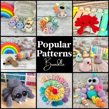 Popular patterns bundle amigurumi pattern by Alter Ego Crochet