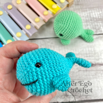 Willy the Whale amigurumi pattern by Alter Ego Crochet