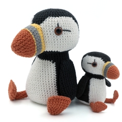 Puffin amigurumi pattern by MevvSan