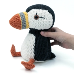 Puffin amigurumi pattern by MevvSan