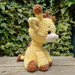 Rolo the Giraffe amigurumi pattern by Sweet Fluffy Stitches