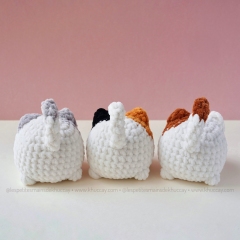 The Chubby Kitties amigurumi pattern by Khuc Cay