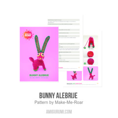 Bunny Alebrije  amigurumi pattern by Make Me Roar