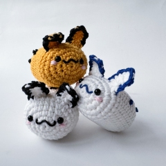 Sea Bunnies amigurumi pattern by Eweknitss