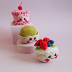 Just Desserts Vol. 1 amigurumi pattern by Cara Engwerda