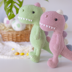 Dinosaur amigurumi by GatoFio