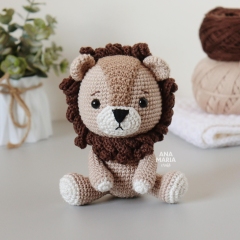 Leon, the Lion amigurumi pattern by Ana Maria Craft