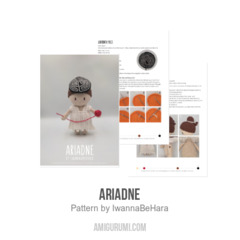 Ariadne amigurumi pattern by IwannaBeHara