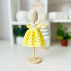 Sundresses set amigurumi by Fluffy Tummy