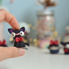 Mini Kiki and Jiji amigurumi pattern by O Recuncho de Jei