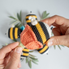 Buzzing Bumble Bee - Sensory Toy amigurumi pattern by Lalylala