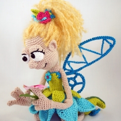 Fiona The Fairy amigurumi pattern by IlDikko