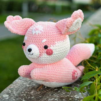 Yae Miko Fox Form amigurumi pattern by yorbashideout