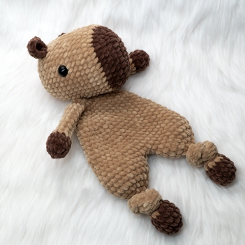 Capybara Lovey amigurumi pattern by MevvSan