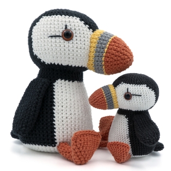 Puffin amigurumi pattern by MevvSan