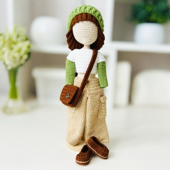 2000s outfit amigurumi pattern by Fluffy Tummy