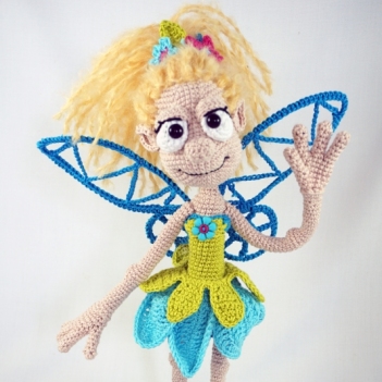 Fiona The Fairy amigurumi pattern by IlDikko