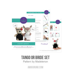 Tango or Bride Set amigurumi pattern by Madelenon