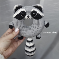 Donut Raccoon amigurumi pattern by VenelopaTOYS