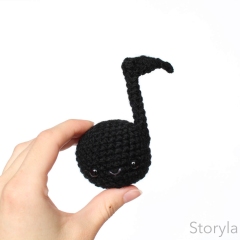 Grace the Music Note amigurumi pattern by unknown