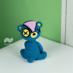 Creepy Bear 1 amigurumi by Lennutas