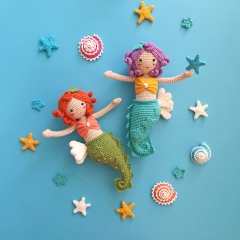 AGNES THE MERMAID amigurumi by Natura Crochet