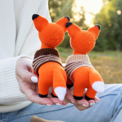 Fox amigurumi by Mommy Patterns