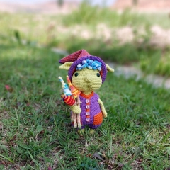 Elf amigurumi by Iryna Zubova