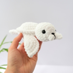 Seal Turtle - Low Sew amigurumi by Crochet Pattern By Nina