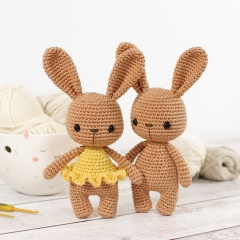 Little Ballerina Bunny amigurumi pattern by Kristi Tullus