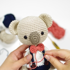 Rupert the Koala amigurumi pattern by Kristi Tullus