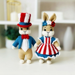 Patriotic bunnies